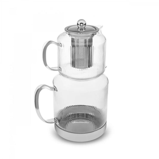 KARACA KELLY CAM CAYDANLIK LARGE Glass Teapot Large