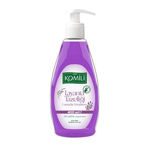 KOMILI SIVI SABUN LAVANTA TAZELIGI Liquid Soap Lavender Freshness 400ml