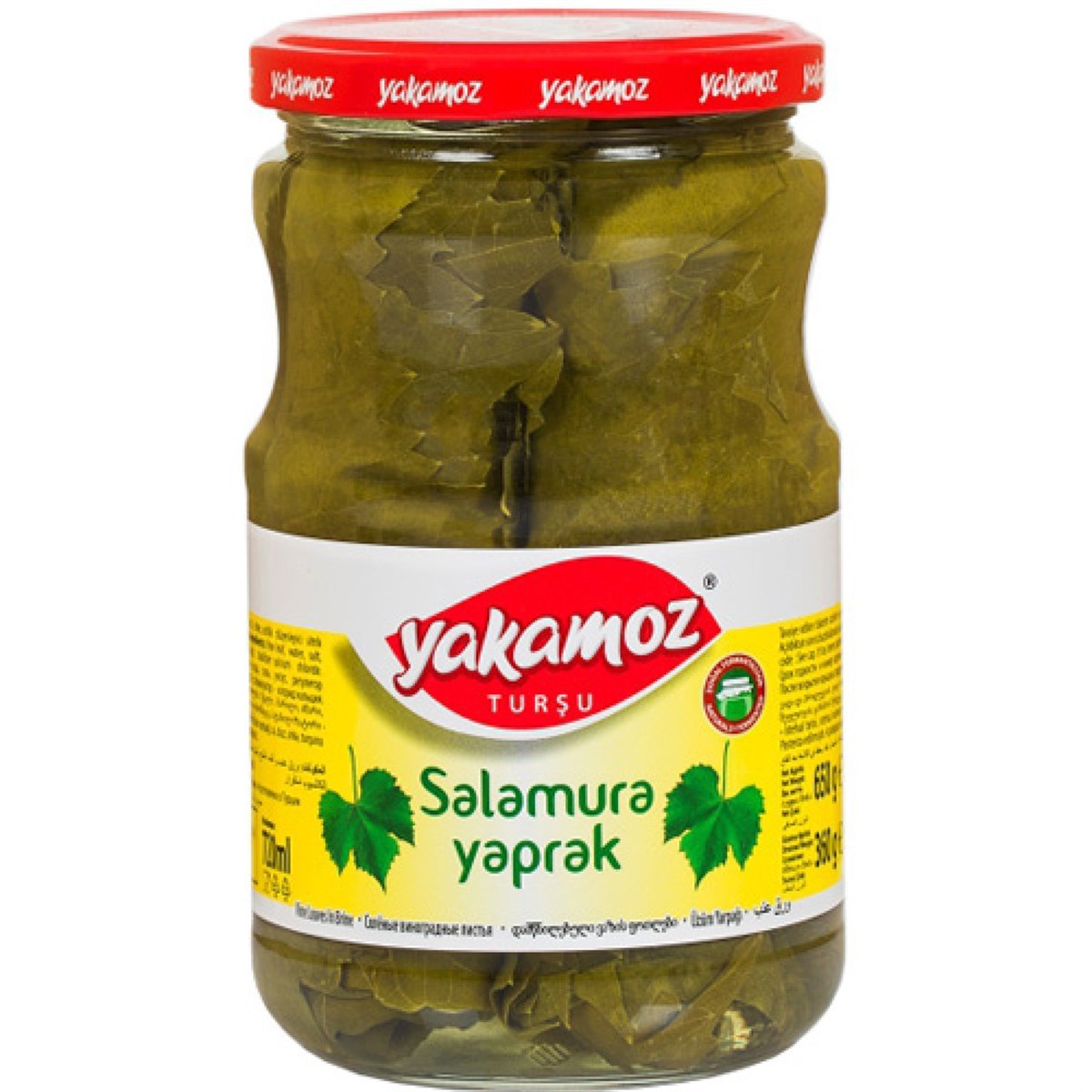 Yakamoz Fermented Vine Leaves (Salamura Yaprak) Pet 1.5kg