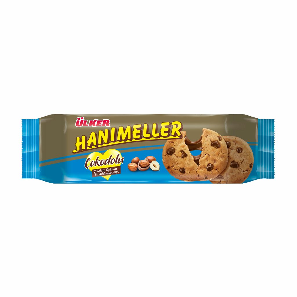 ÜLKER HANIMELLER COKODOLU Fındıklı Çikolatalı Bisküvi 150g