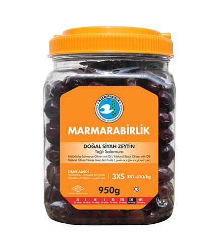 MARMARABIRLIK 3XS Black Olives SIYAH ZEYTIN 3XS