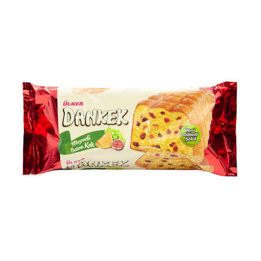 ULKER DANKEK CAY SAATI MEYVELI BATON Fruits Cake 200g