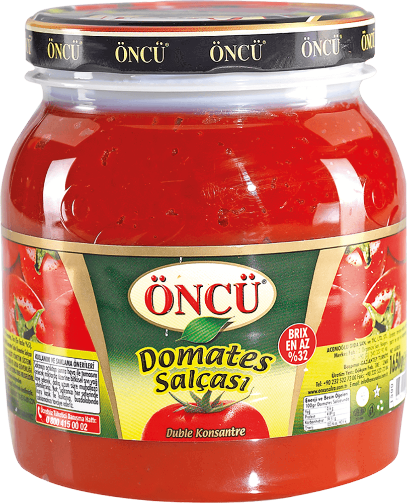 ÖNCU Domates Salçası DOMATES SALCASI 1650g