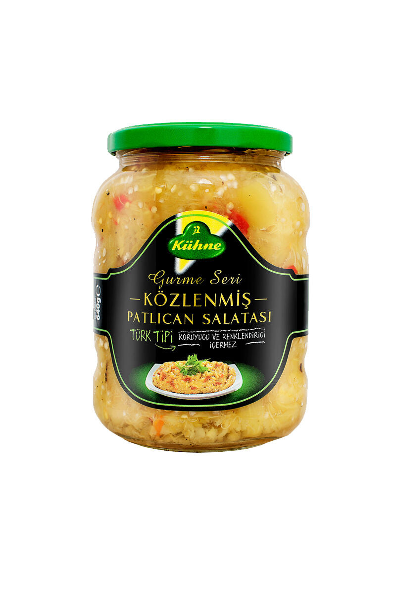 KUHNE Roasted Eggplant Salad KOZLENMIS PATLICAN SALATASI GURME SERISI 640g