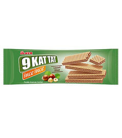 ULKER 9 KAT TAT FINDIK KREMALI GOFRET Wafer with Hazelnut Cream