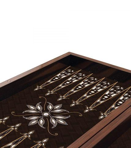 STAR Backgammon ANTIK LALE SEDEF TAVLA