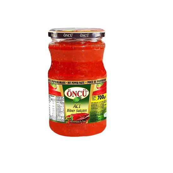 ONCU Hot Pepper Paste ACI BIBER SALCASI 700g