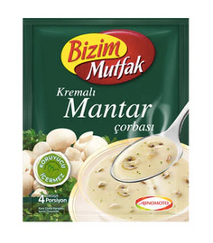 BIZIM MUTFAK Mushroom Soup MANTAR CORBASI 65g