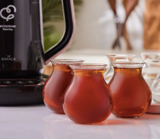 KARACA Çay Bardağı Seti 6'lı REFIKA'DAN TATLICAN 6'LI ÇAY BARDAĞI SETİ