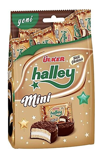 ULKER HALLEY ATISTIRMALIK Marshmallow Sandwich Biscuit 66g