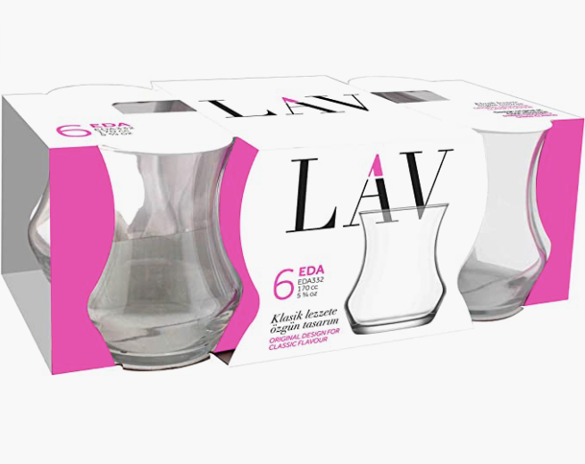 LAV Çay Bardağı 6'lı paket CAY BARDAGI 6'LI