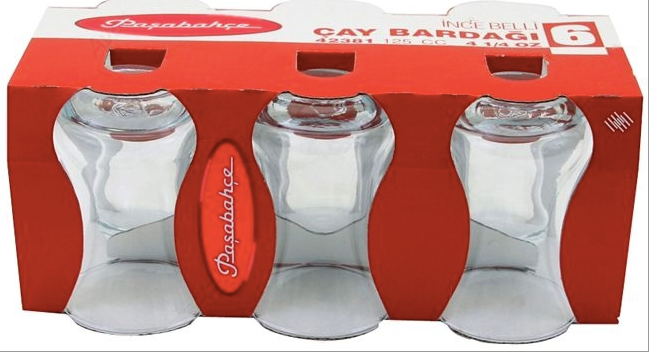 PASABAHÇE 6'lı Çay Bardağı Seti ÇAY BARDAĞI 6'LI