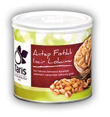 TARIS Fıstıklı İncirli Lokum ANTEP FISTIKLI İNCİR LOKUMU 150g