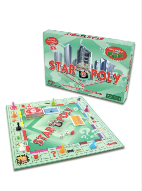 STARPOLY Board Game KUTU OYUNU
