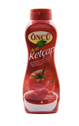 ONCU ACI KETCAP Hot Ketchup 700g