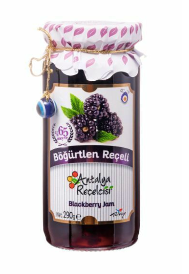 ANTALYA RECELCISI Blackberry Jam BOGURTLEN RECELI 290g