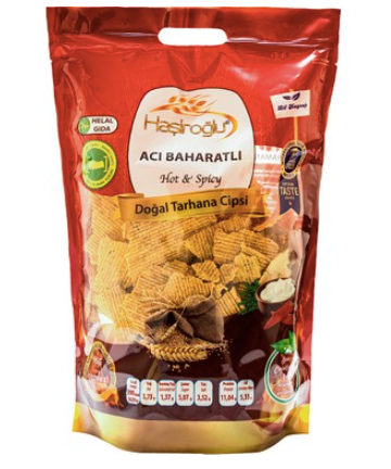 HASIROGLU CIPS TARHANA ACILI Tarhana Cips Hot 450g