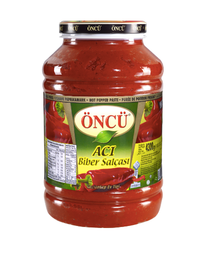 ONCU Hot Pepper Paste ACI BIBER SALCASI 1650g