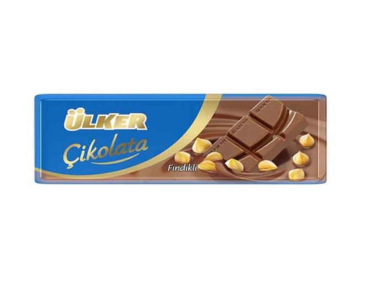 ULKER BATON FINDIKLI CIKOLATA Hazelnut Chocolate Bar 30g