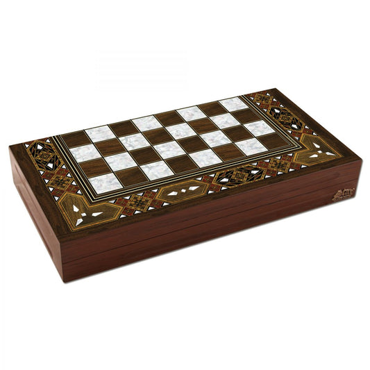 YILDIZ Tavla ANTİK SEDEF TAVLA