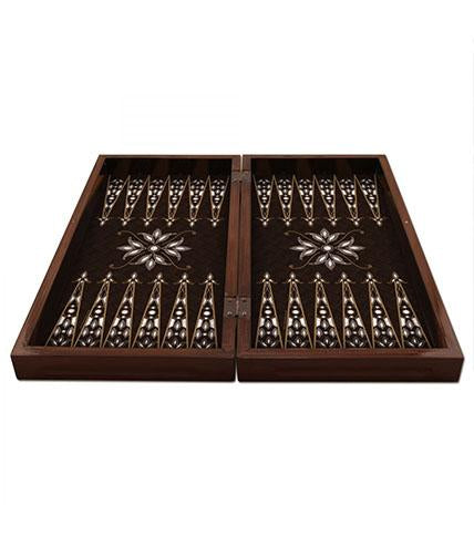 STAR Backgammon ANTIK LALE SEDEF TAVLA