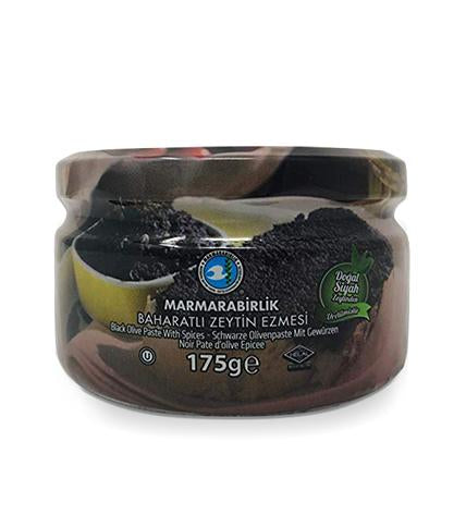 MARMARABİRLİK Baharatlı Siyah Zeytin Ezmesi BAHARATLI ZEYTİN EZMESI
