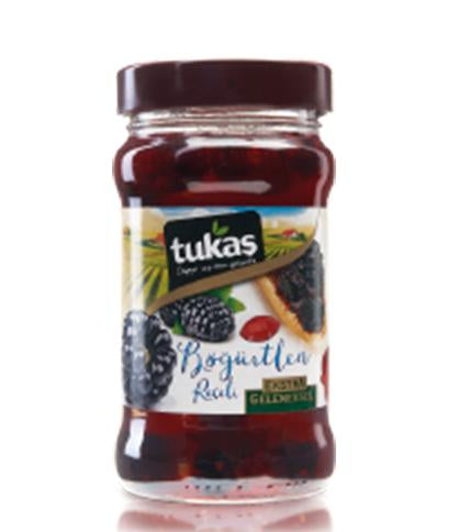 TUKAS Blackberry Jam BOGURTLEN RECELI 380g