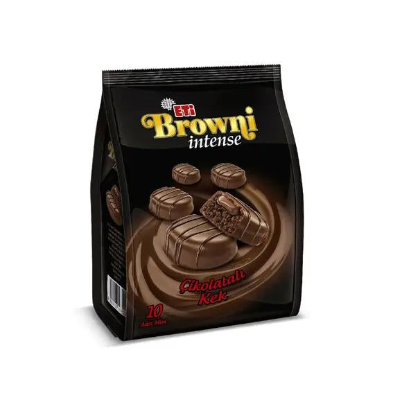 ETI BROWNI INTENSE MINI Chocolate Coated Cream Filled Cake 160g