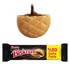 ULKER BISKREM Cocoa Cream Filling Biscuits 150g
