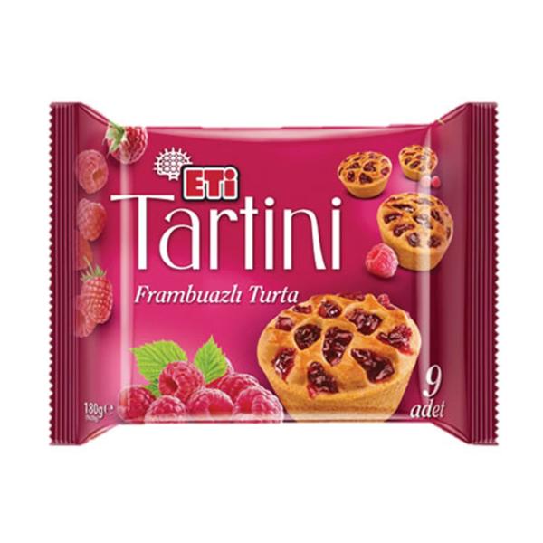 ETI TARTINI FRAMBUAZLI TURTA Raspberry Tart 114g