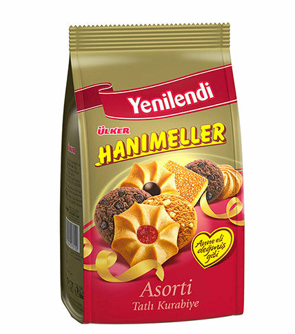 ULKER HANIMELLER ASORTI KURABIYE POSET Mixed Cookies 150g