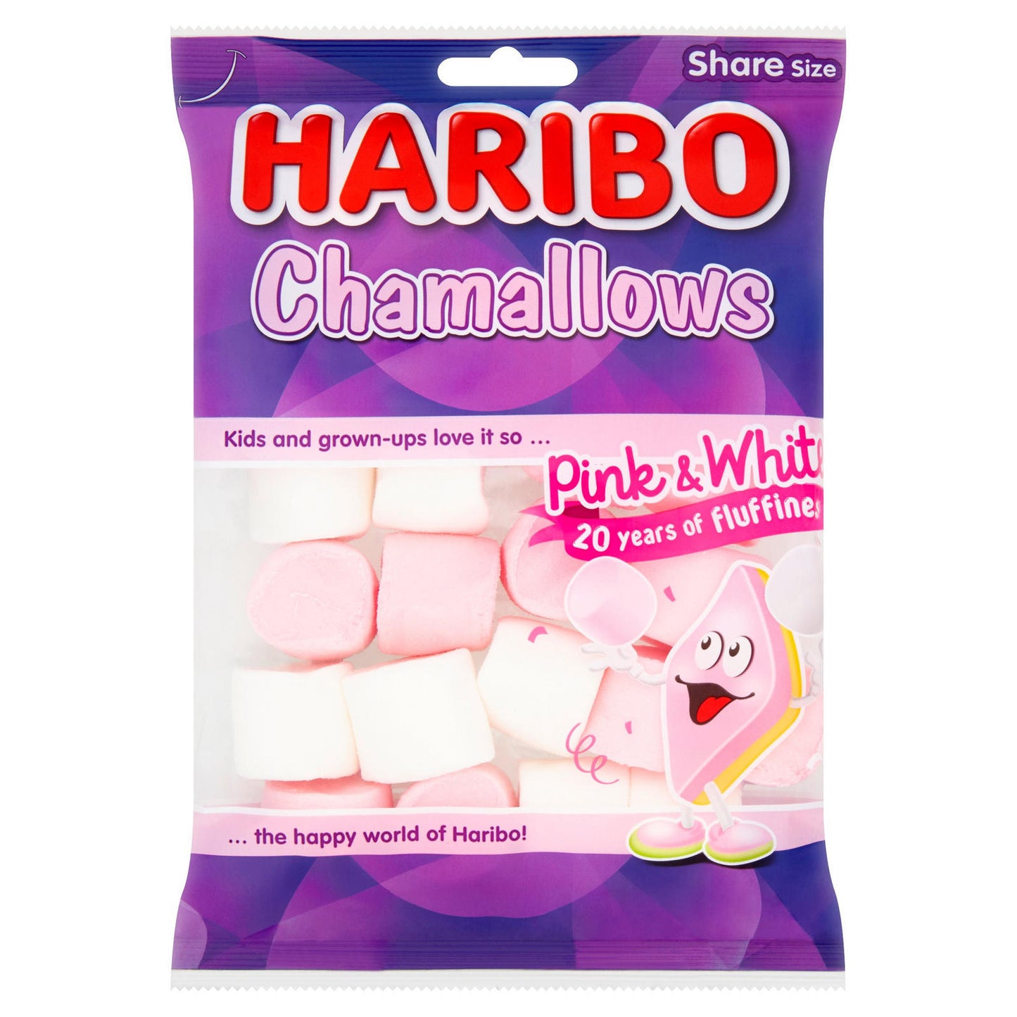 HARIBO Chamallows Pink-White 70gr