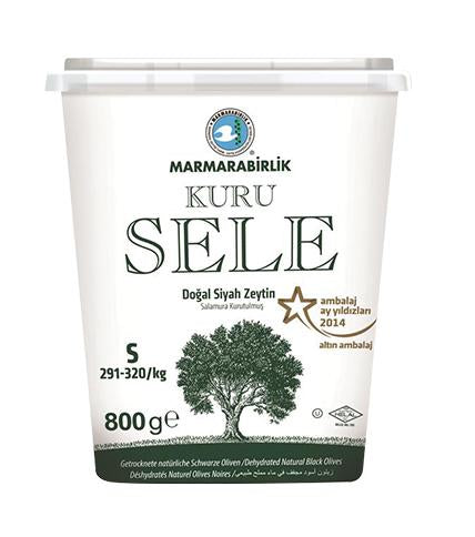 MARMARABIRLIK S Black Olives KURU SELE SIYAH ZEYTIN