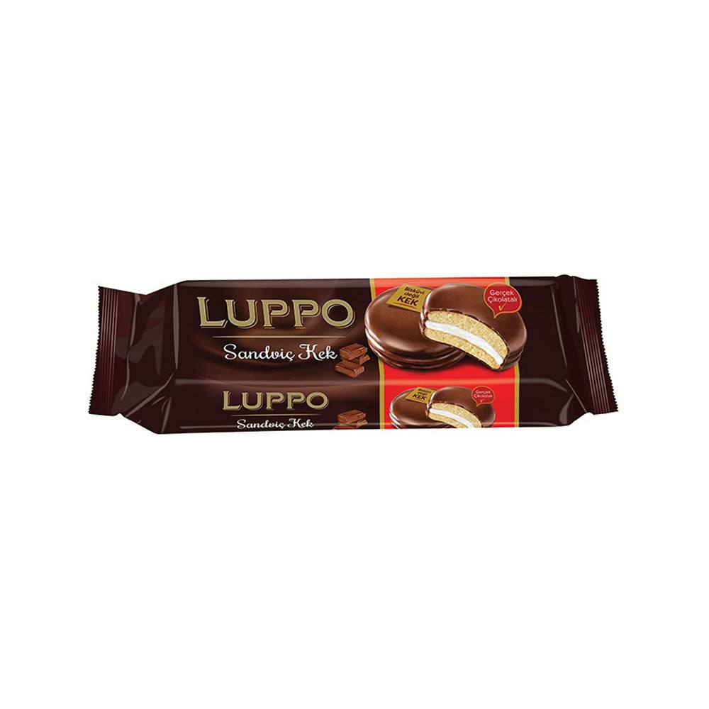 LUPPO Sandwich Cake With Chocolate Milk 8 Pack