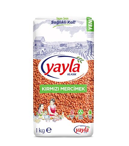 YAYLA Kırmızı Mercimek KIRMIZI MERCIMEK 1kg