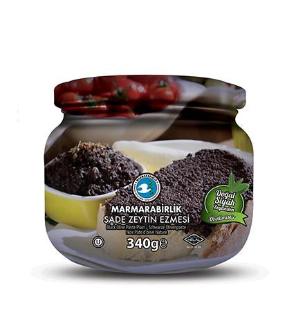 MARMARABIRLIK Black Olive Spread SADE ZEYTIN EZMESI