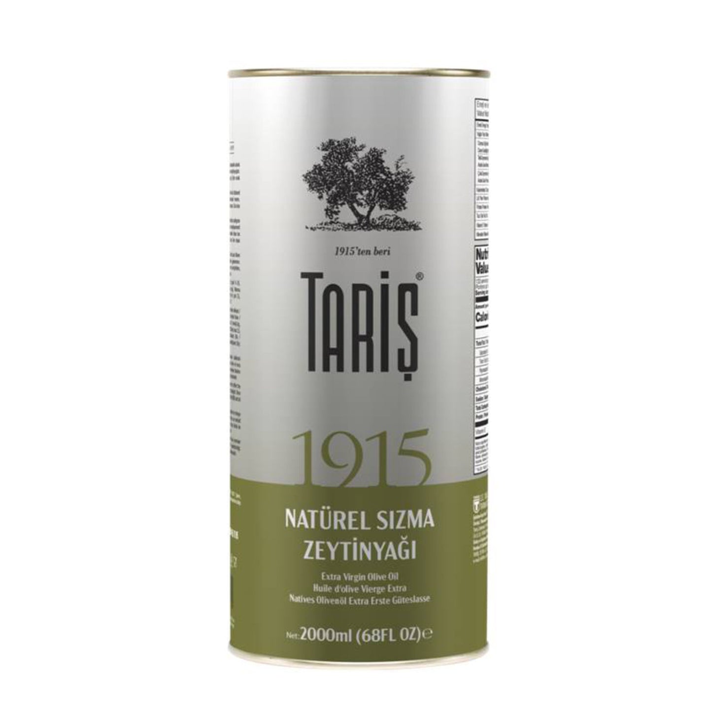 TARİŞ 1915 Zeytinyağı NATUREL SIZMA ZEYTINYAGI 1lt