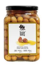 TARİŞ Doğal Çizik Yeşil Zeytin DOĞAL SALAMURA YEŞİL ÇIZIK ZEYTİN 1650gr