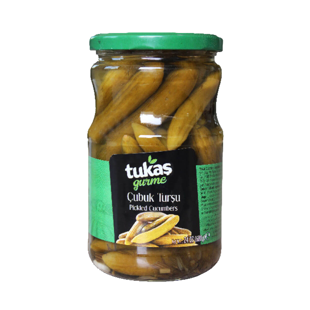TUKAS CUBUK TURSU CAM Pickled Cucumber Glass 720g