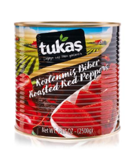 TUKAS Roasted Red Peppers KOZLENMIS BIBER
