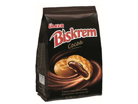 ULKER BISKREM KAKAOLU BISKUVI Biscuit Filled With Cacao Cream 200g