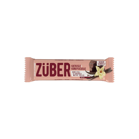 ZUBER VANILYALI VE KAKAOLU MEYVE BAR Vanilla Cocoa Fruit Bar 40g
