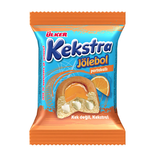ÜLKER KEKSTRA JOLEBOL PORTAKAL Portakallı Kek 40gr