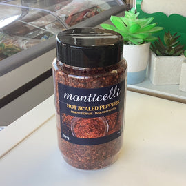 MONTICELLI HOT SCALED PEPPERS - 250 gr