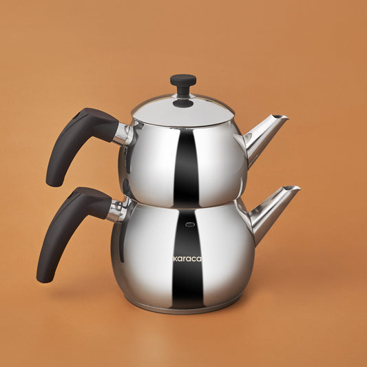 KARACA ALİM ÇAYDANLIK  MİDİ SİYAH