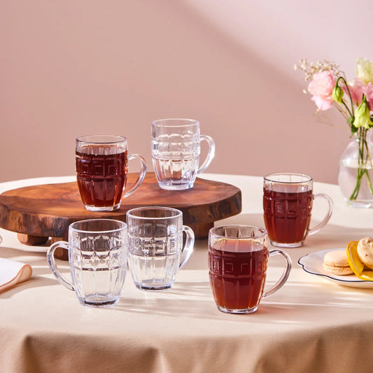 KARACA WINNIE 6LI CAY BARDAGI Tea Glass Set Small