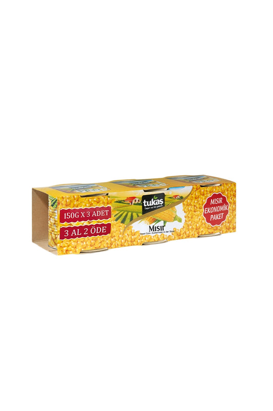 TUKAS MISIR KONSERVESI Corn 150g x 3