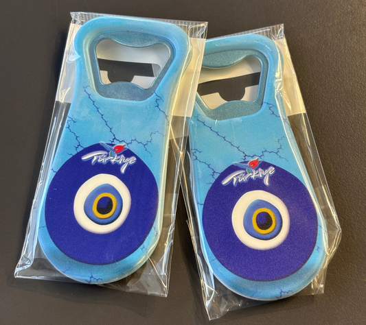 MYROS Nazar Boncuklu Sise Acacakli Magnet