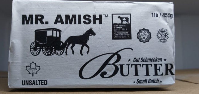 MR AMISH TEREYAGI TUZSUZ Butter Unsalted 1lb
