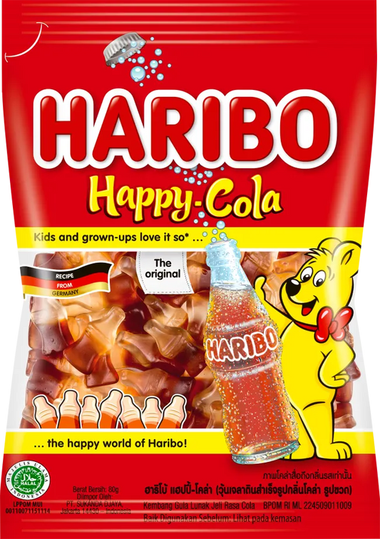 Haribo Happy Cola 80gr